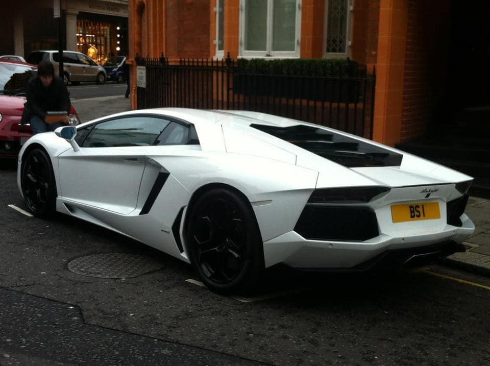 UK Number Plate BS 1
